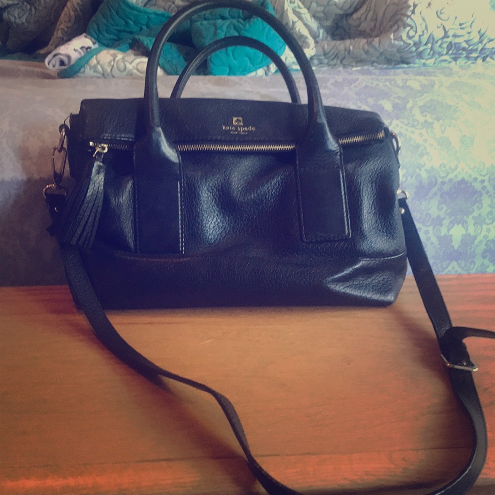 leather Kate spade purse